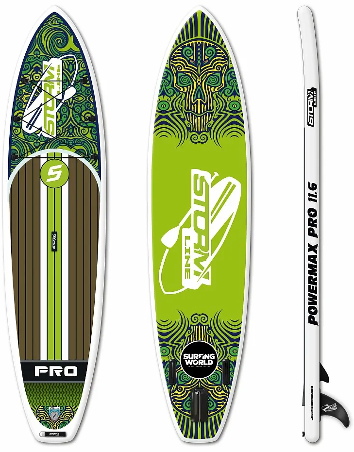 Надувная доска для SUP-бординга Stormline Powermax PRO 11.6 front side