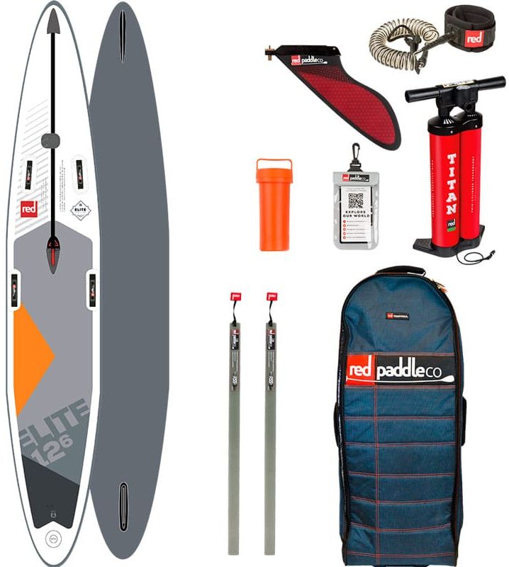 Надувная SUP-доска Red Paddle Elite 2018/2019 RSS FFC 12.6×26 front side