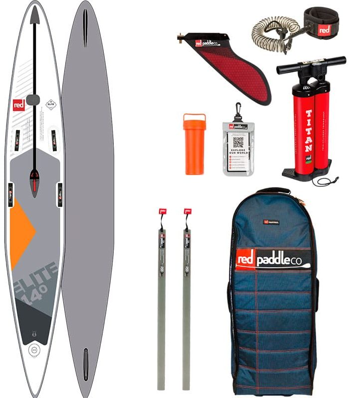 Надувная SUP-доска Red Paddle Elite 2018/2019 RSS FFC 14.0×27 front side