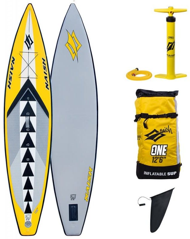 Надувная SUP-доска Naish One 12.6 front side