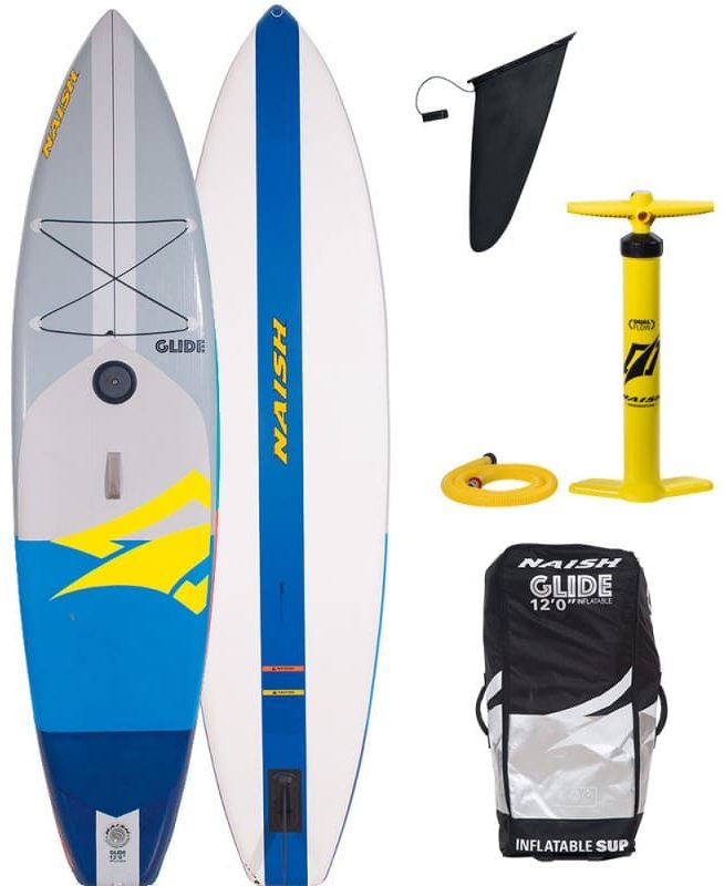 Надувная SUP-доска Naish Glide Crossover 12.0 X34 LT front side