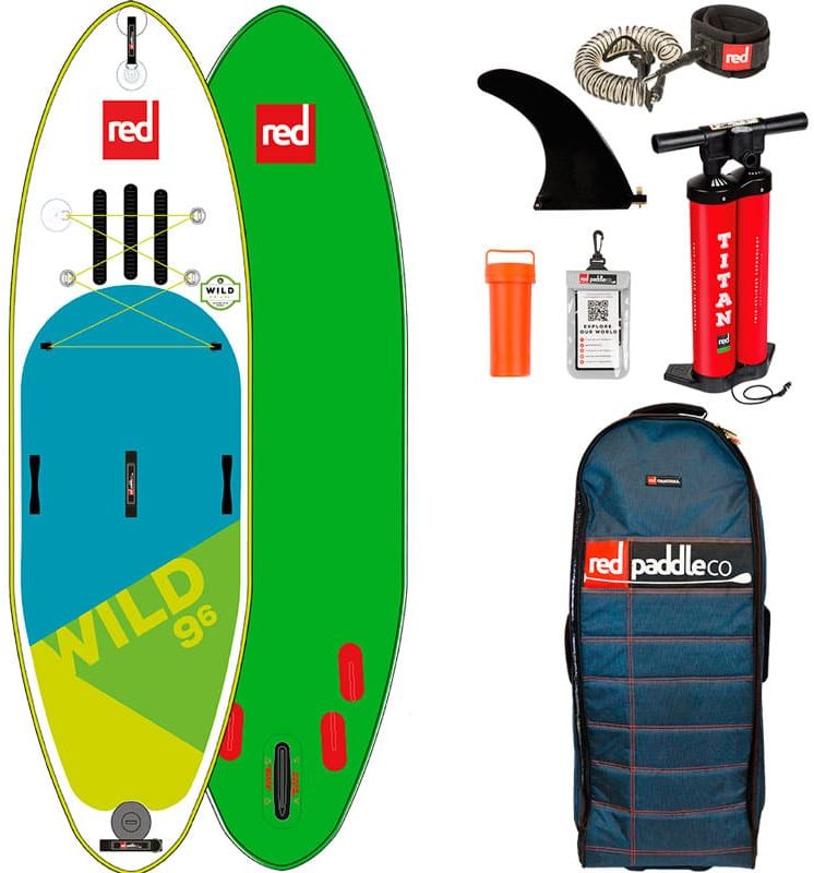 Надувная SUP-доска Red Paddle Wild 9.6 2018/2019 front side