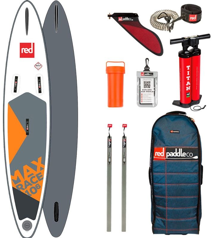Надувная SUP-доска Red Paddle Max Race 2019 RSS 10.6 x26 front side