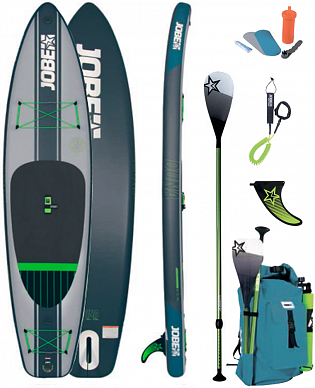 Надувная доска для sup-бординга Jobe DUNA 2018 Aero SUP 11.6 front side