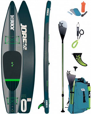 Надувная доска для sup-бординга Jobe Neva 2018 Aero SUP 12.6 front side