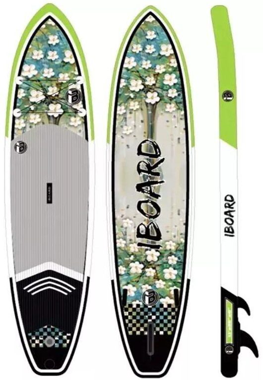 Надувная доска для sup-бординга iBoard 11 Spring front side