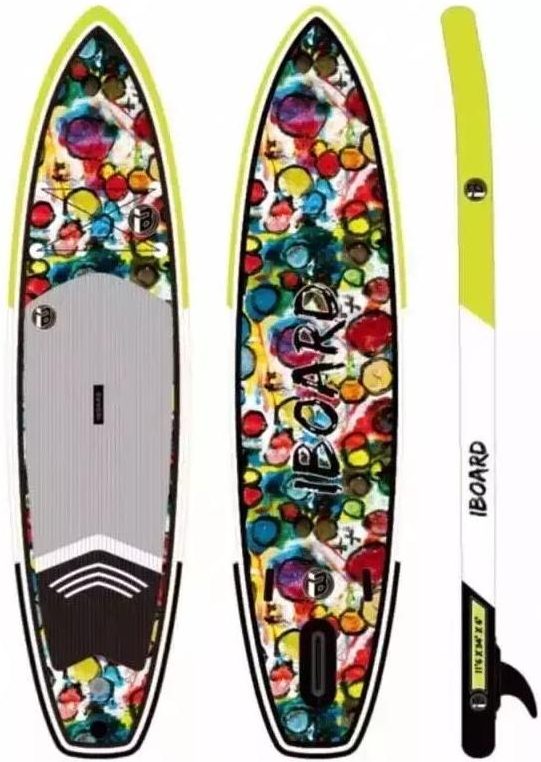 Надувная доска для sup-бординга iBoard Pro 11.6 Bubbles front side