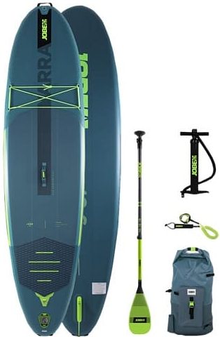 Надувная SUP доска JOBE AERO YARRA TEAL 10.6 x 32 front side