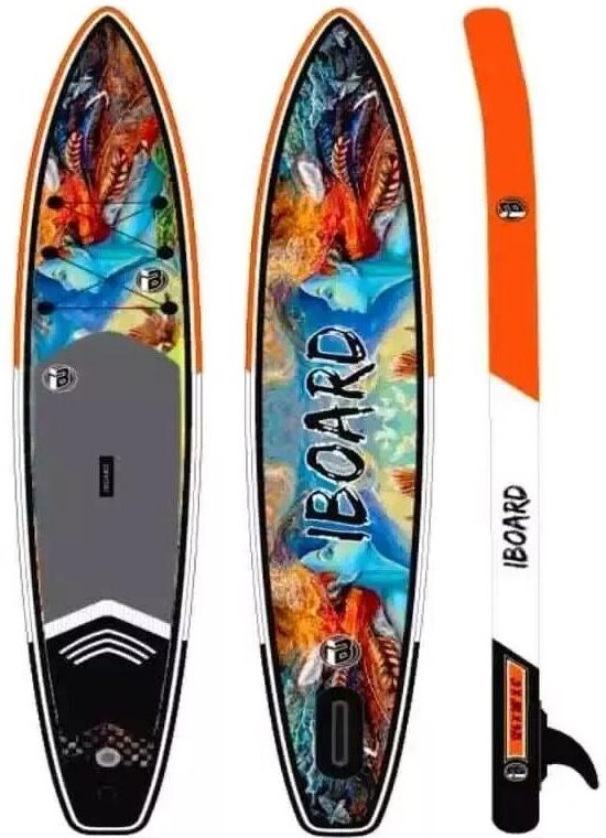 Надувная доска для sup-бординга iBoard Pro 12.6 Indiana front side