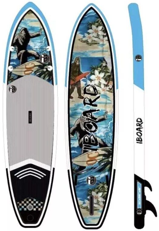 Надувная доска для sup-бординга iBoard 11 Yeti front side