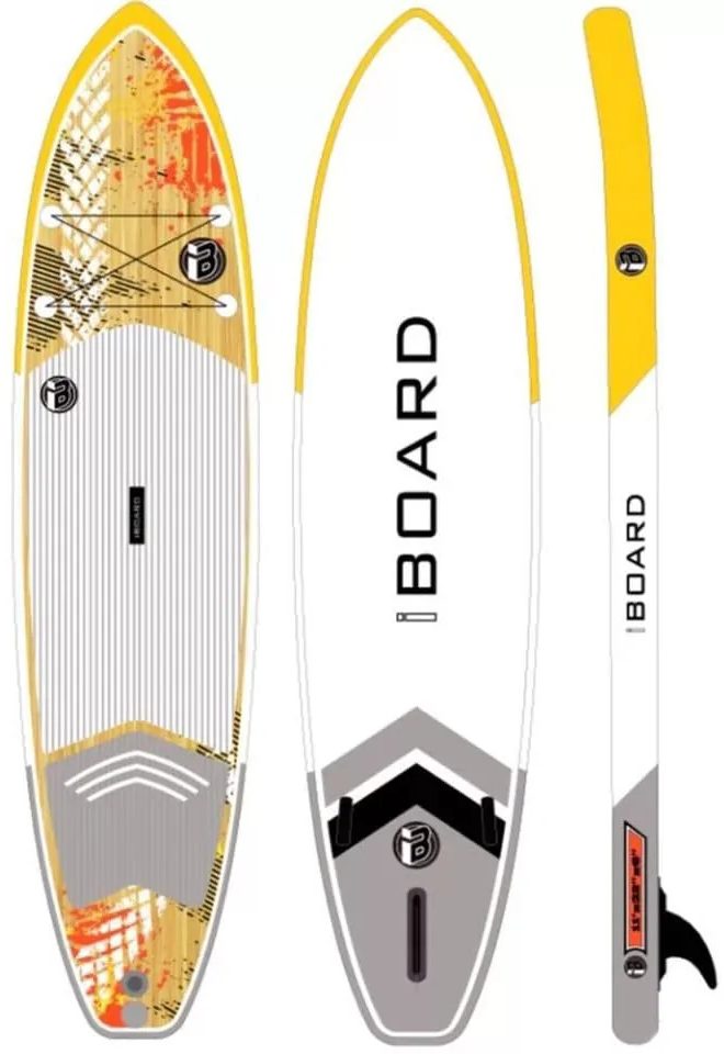 Надувная доска для sup-бординга IBOARD 11 WOODLAND front side