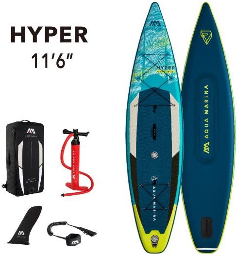 Надувная SUP-доска AQUA MARINA Hyper 11.6 front side