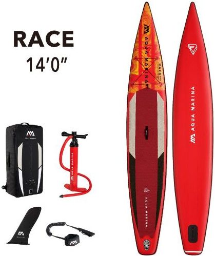 Надувная SUP-доска AQUA MARINA Race 14.0 front side