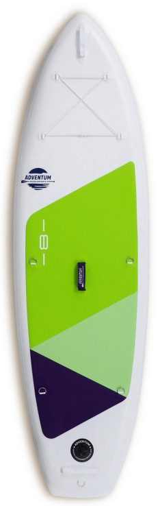 Надувная доска для sup-бординга ADVENTUM Kids Green 8.0 front side