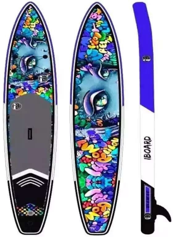 Надувная доска для sup-бординга iBoard Pro 12.6 Lotus front side