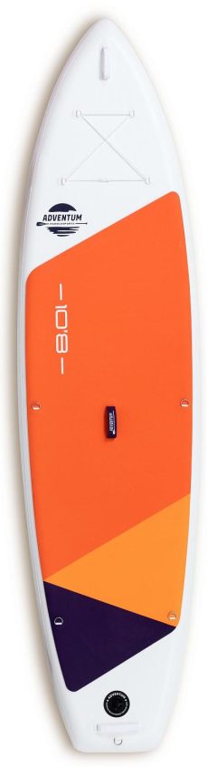 Надувная доска для sup-бординга ADVENTUM Orange 10.8 front side