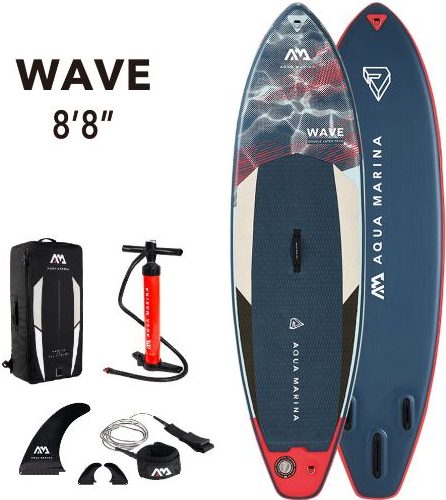 Надувная SUP-доска AQUA MARINA Wave 8.8 front side