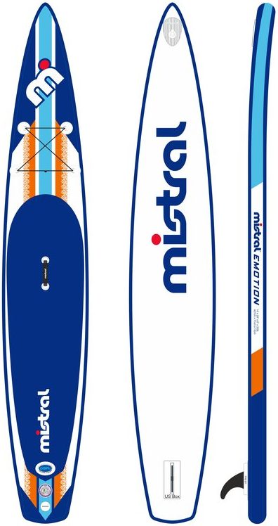 Надувная SUP-доска Mistral 22 Emotion 14.0 x 28 front side